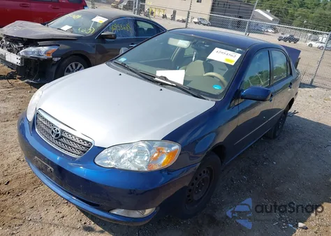 2008 Toyota Corolla Le z USA, uszkodzony, nr VIN 2T1BR30E18C931121